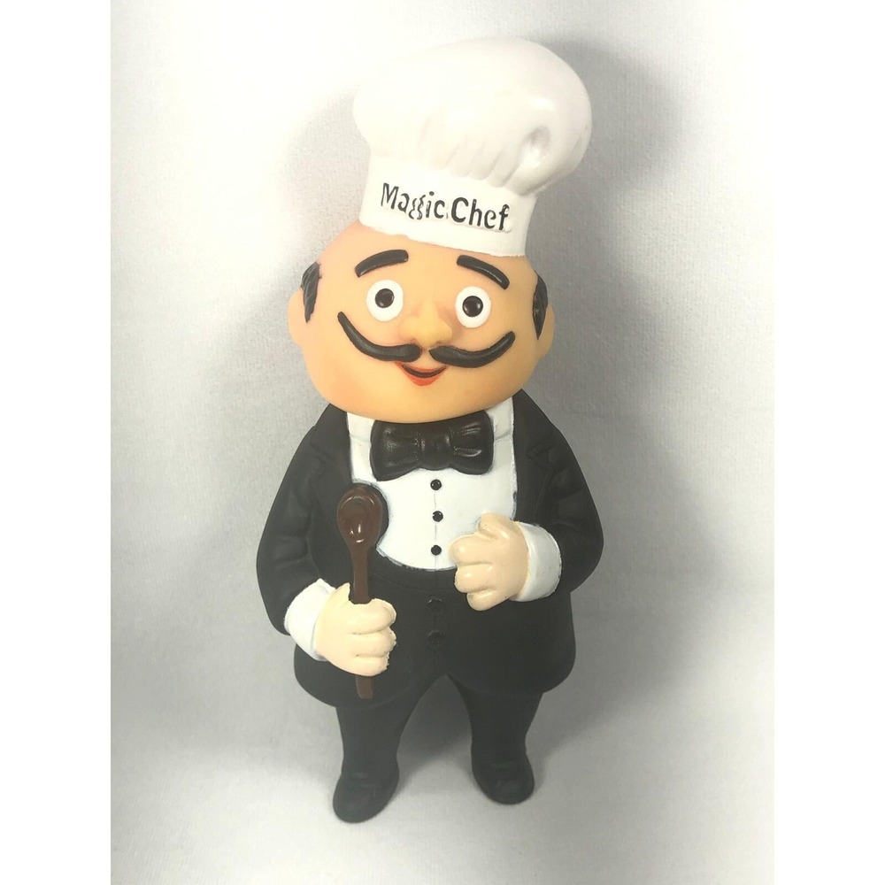 Magic Chef Vintage Coin Piggy Bank Advertising Promotion Vinyl / Rubber